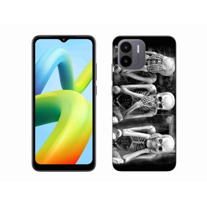 Gél borító mmCase a Xiaomi Redmi A1/Redmi A2 - csontvázakhoz