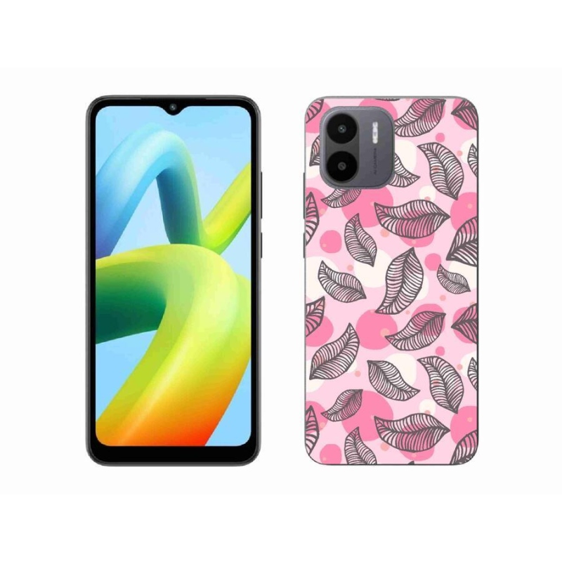 Gél borítás mmCase a Xiaomi Redmi A1/Redmi A2 készülékhez - rajzfilmes hulló levelek