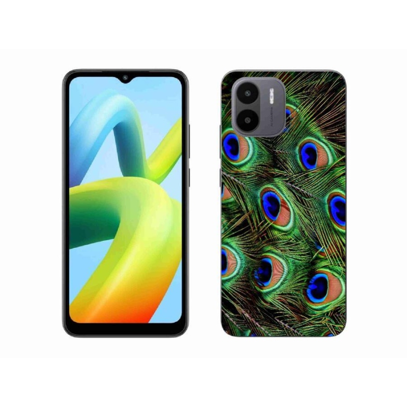 Zselés borítás mmCase a Xiaomi Redmi A1/Redmi A2 készülékhez - pávatoll