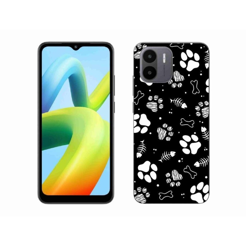 Gél borítás mmCase a Xiaomi Redmi A1/Redmi A2 készülékhez - kutyamancsok