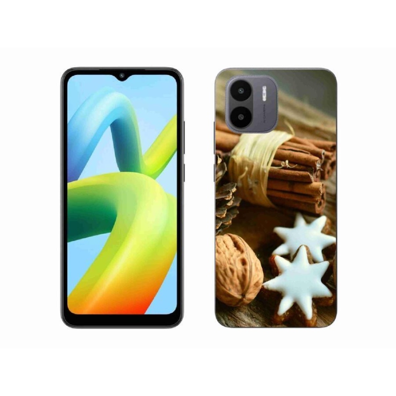Gél borítás mmCase a Xiaomi Redmi A1/Redmi A2 készülékhez - fahéj és mézeskalács