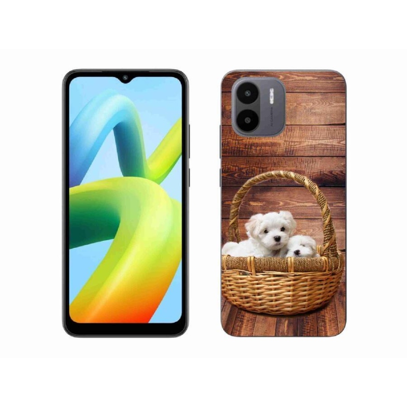 Gél borítás mmCase a Xiaomi Redmi A1/Redmi A2 - kiskutyákhoz