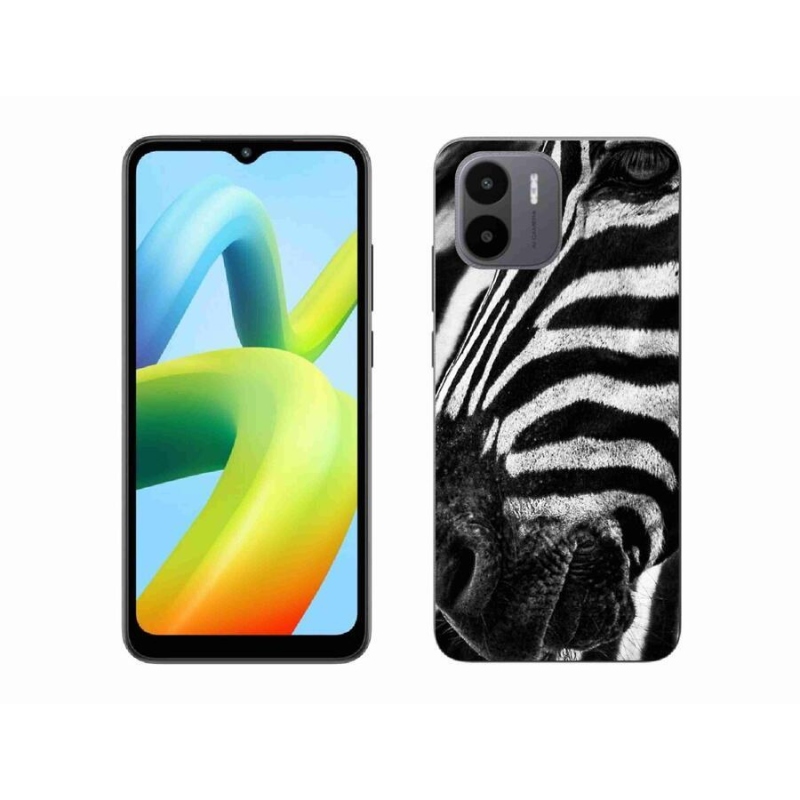 Gél borítás mmCase a Xiaomi Redmi A1/Redmi A2 készülékhez - zebra