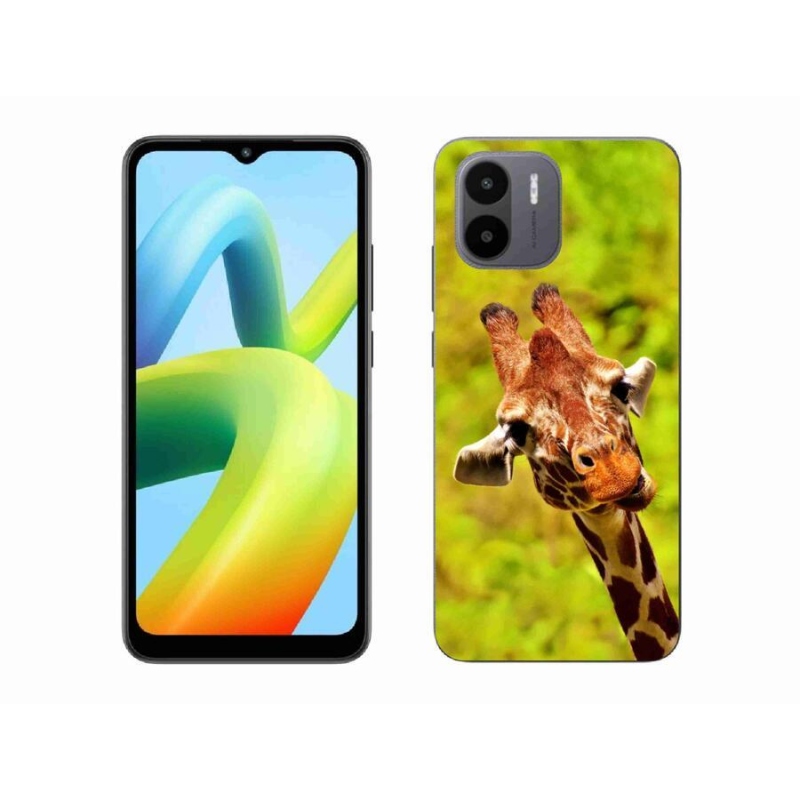 Gél borítás mmCase a Xiaomi Redmi A1/Redmi A2 készülékhez - zsiráf