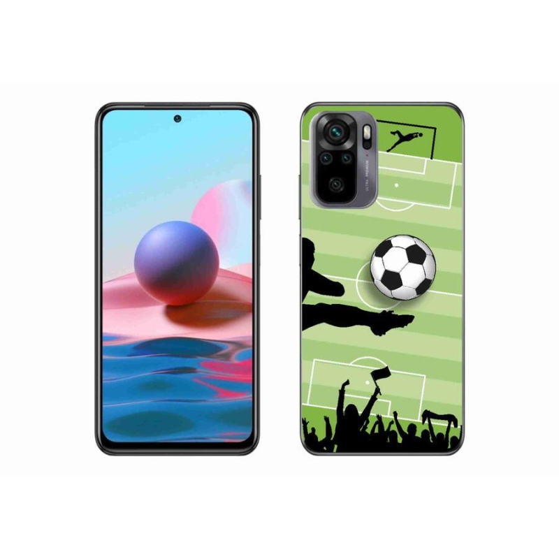 Gél borítás mmCase a Xiaomi Redmi Note 10 4G - futball 3