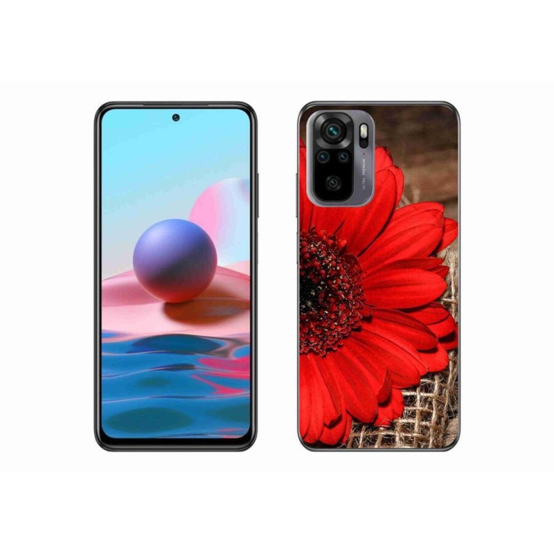 Gél borítás mmCase a Xiaomi Redmi Note 10 4G-hez - gerbera