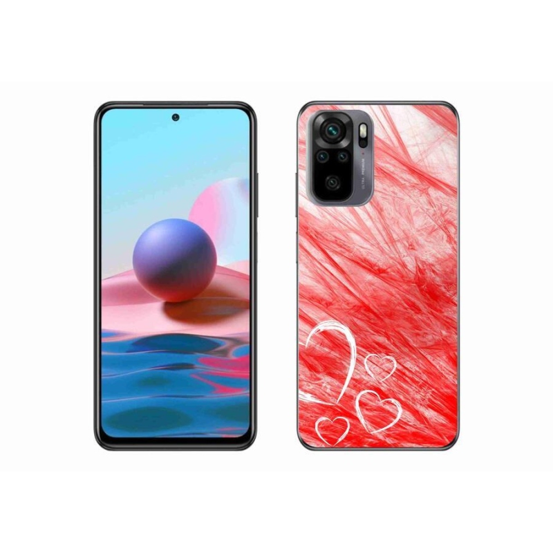 Gél borítás mmCase a Xiaomi Redmi Note 10 4G-hez - szív