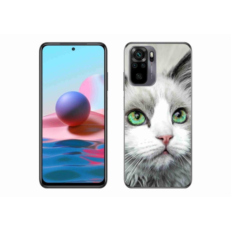 Gél borítás mmCase a Xiaomi Redmi Note 10 4G-hez - macskaszem