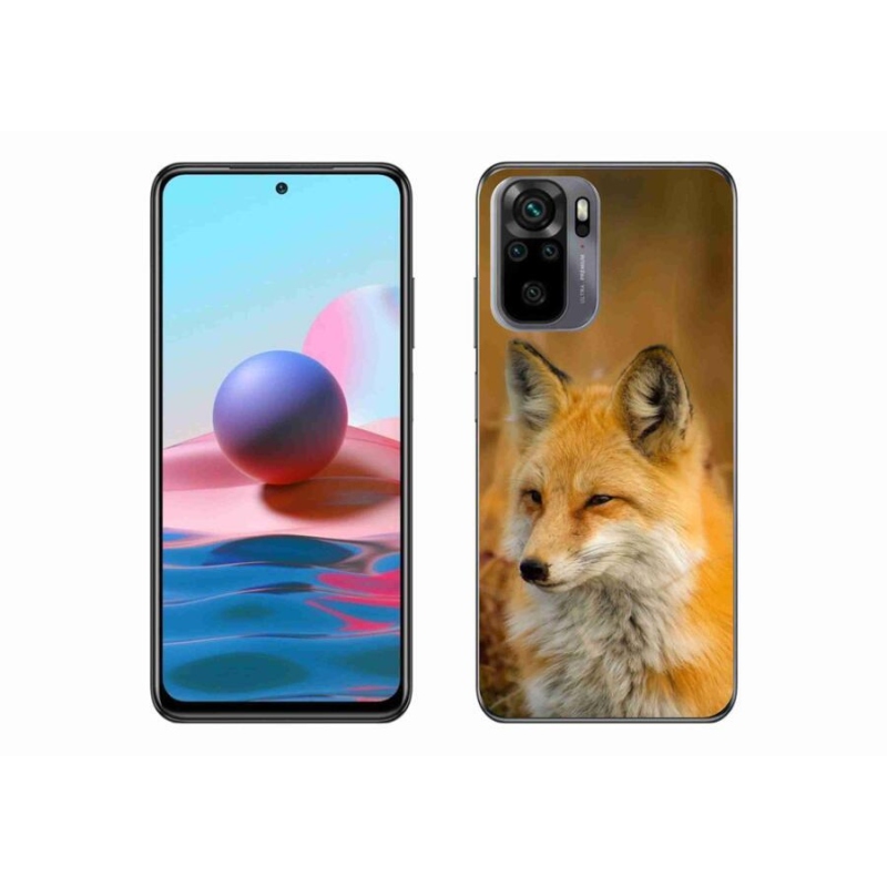 Gél borítás mmCase a Xiaomi Redmi Note 10 4G-hez - róka