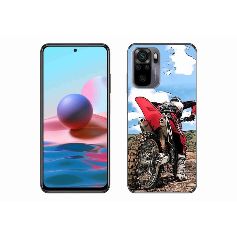 Gél borítás mmCase a Xiaomi Redmi Note 10 4G-hez - moto