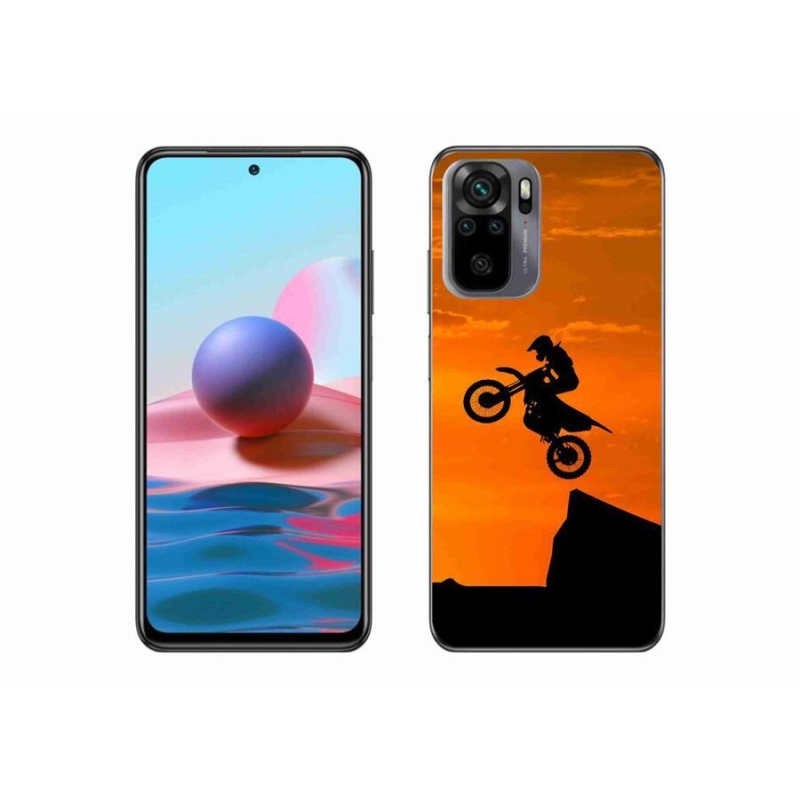 Gél borítás mmCase a Xiaomi Redmi Note 10 4G-hez - motocross