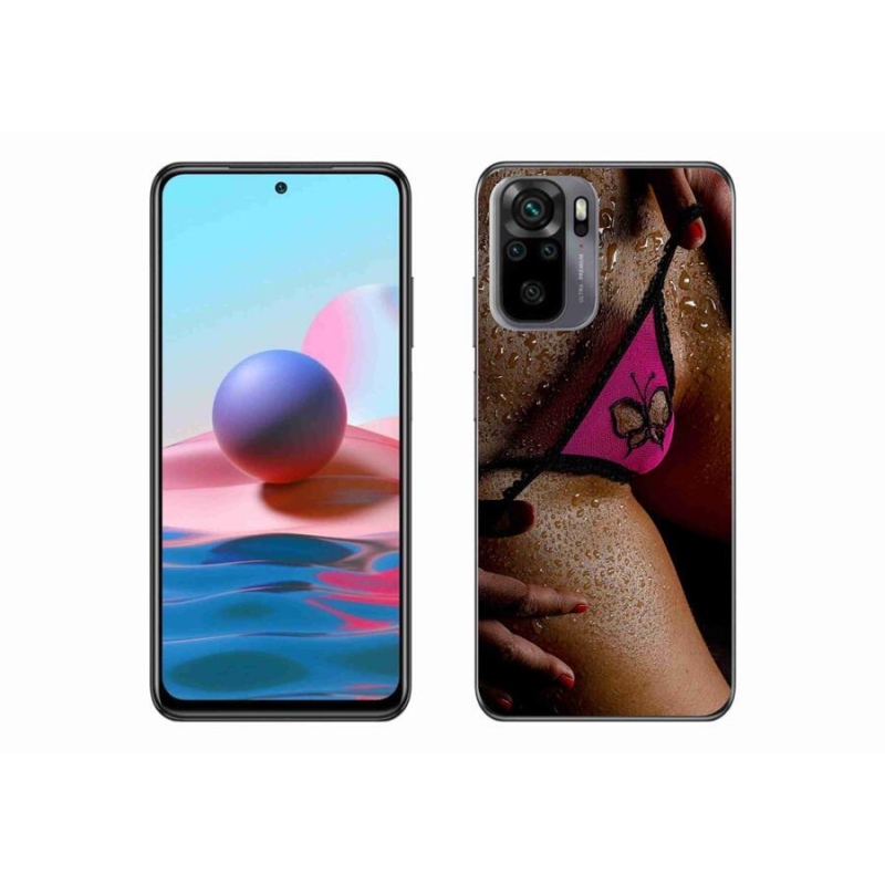 Gél borító mmCase a Xiaomi Redmi Note 10 4G-hez - szexi nő