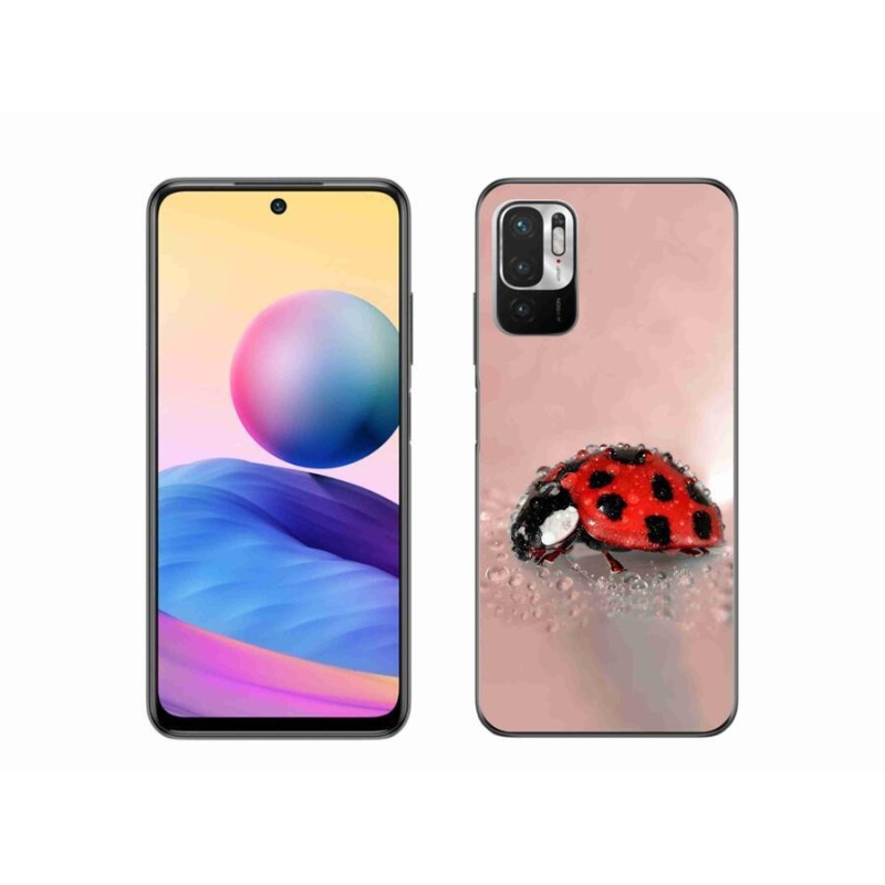 Gél borítás mmCase a Xiaomi Redmi Note 10 5G készülékhez - katicabogár