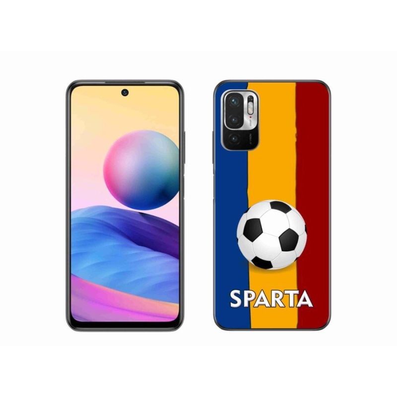 Gél borítás mmCase a Xiaomi Redmi Note 10 5G-hez - futball 1