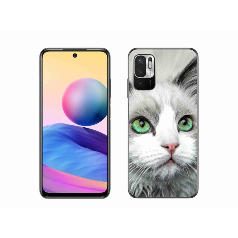Gél borító mmCase a Xiaomi Redmi Note 10 5G-hez - macskaszem