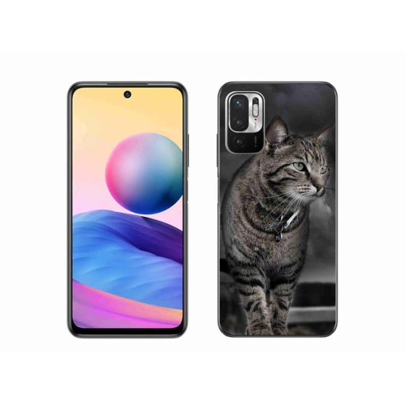 Gél borítás mmCase a Xiaomi Redmi Note 10 5G-hez - macska