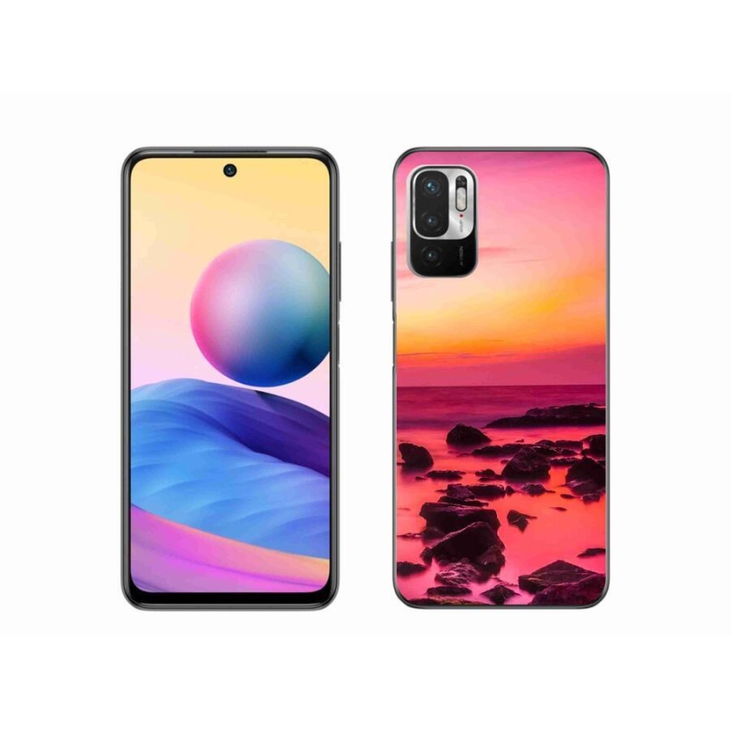 Gél borítás mmCase a Xiaomi Redmi Note 10 5G számára - tenger és ragyogás