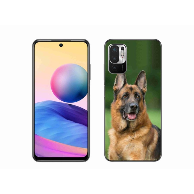 Gél borítás mmCase a Xiaomi Redmi Note 10 5G-hez - Német juhászkutya