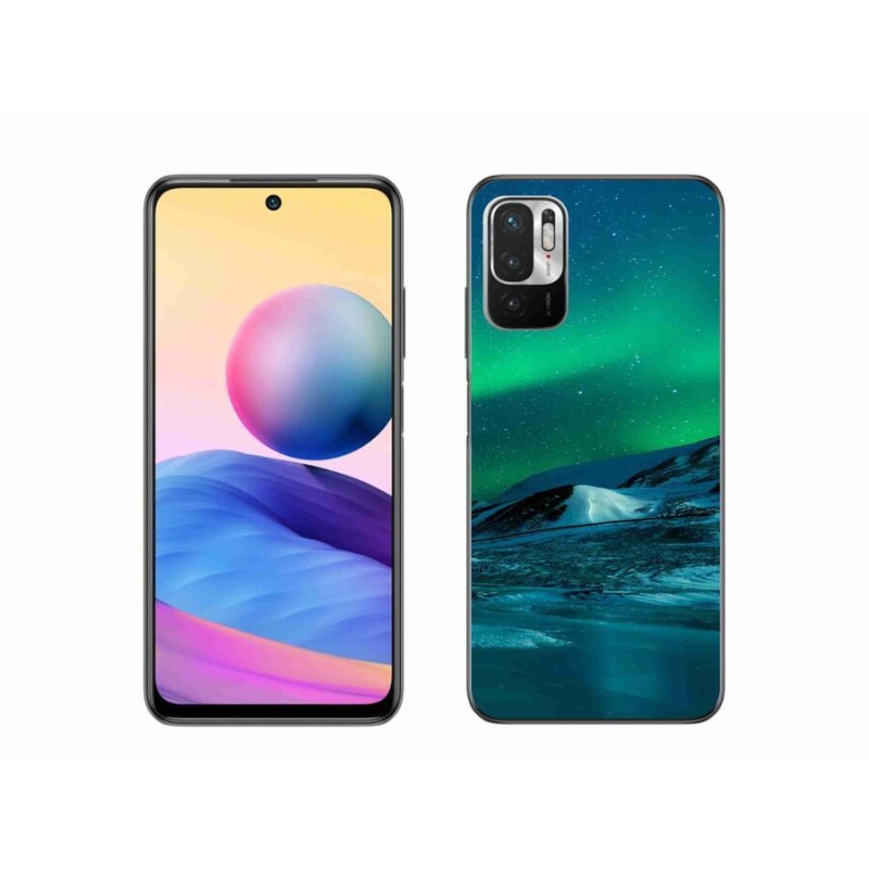 Gél borítás mmCase a Xiaomi Redmi Note 10 5G-hez - sarki fény