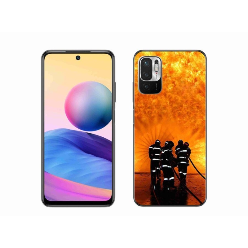 Gél borítás mmCase a Xiaomi Redmi Note 10 5G-hez - tűz