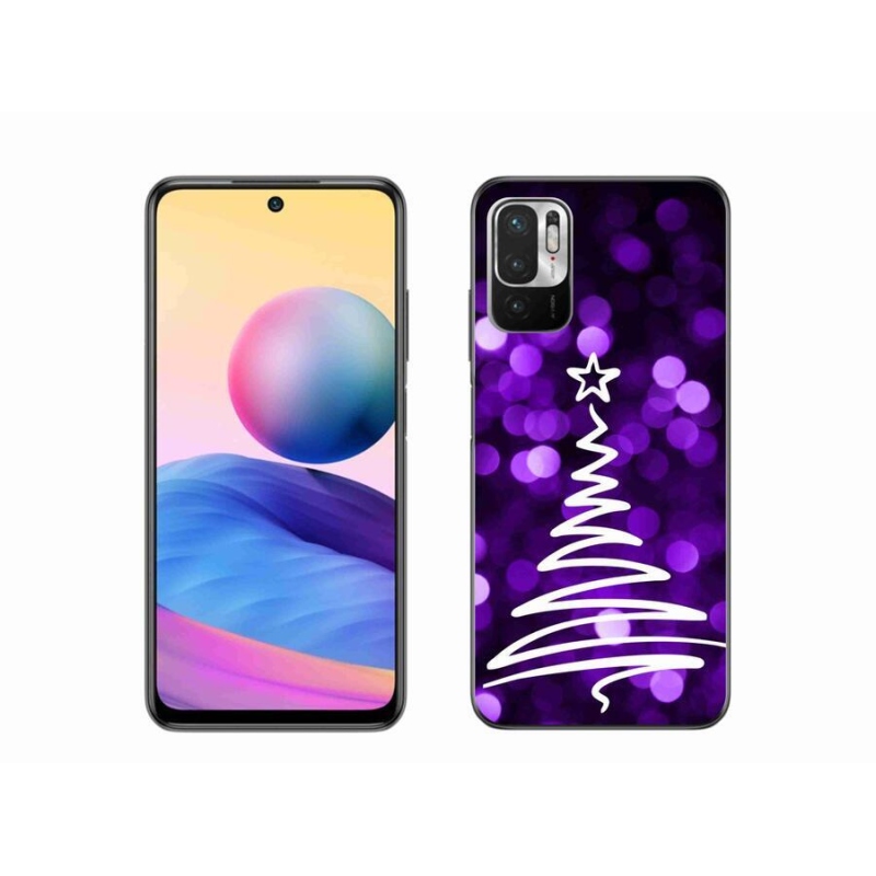Gél borítás mmCase a Xiaomi Redmi Note 10 5G-hez - fa
