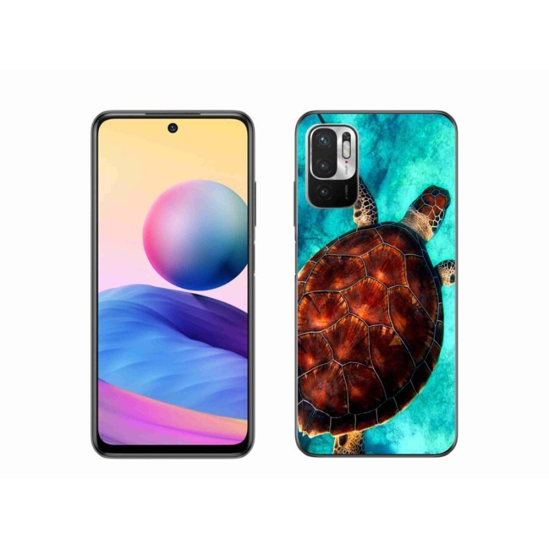 Gél borítás mmCase a Xiaomi Redmi Note 10 5G-hez - teknősbéka