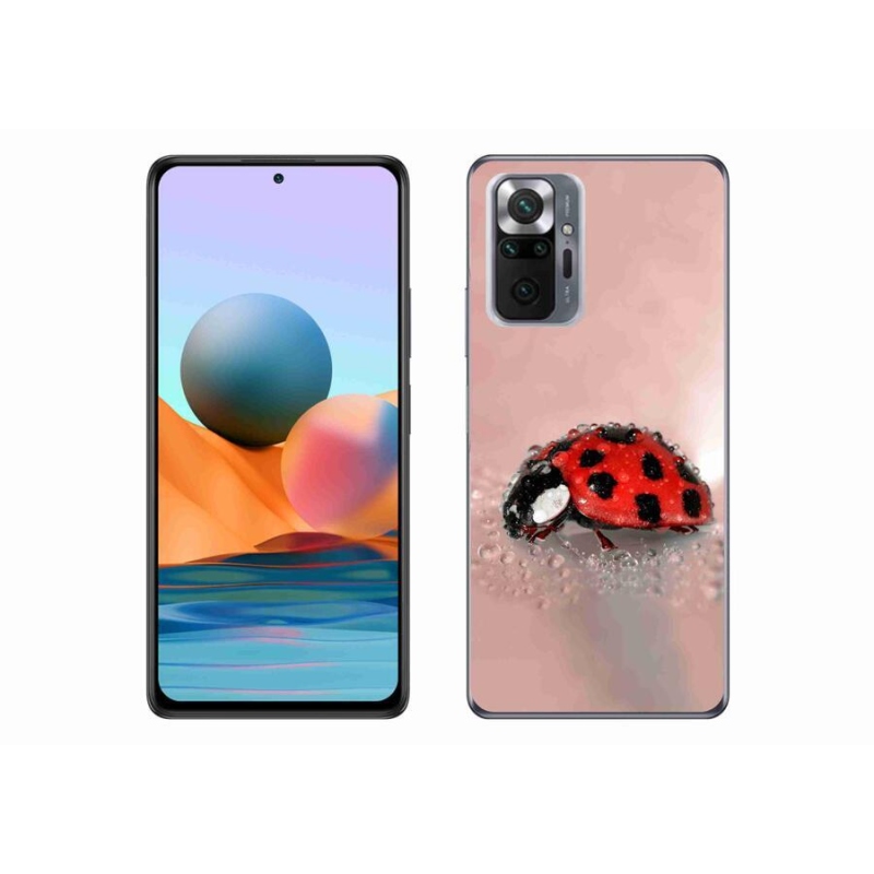 Gél borítás mmCase a Xiaomi Redmi Note 10 Pro készülékhez - katicabogár