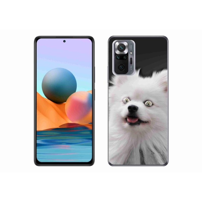 Gél borítás mmCase a Xiaomi Redmi Note 10 Pro készülékhez - fehér tipp