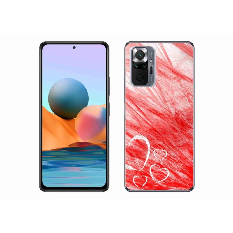 Gél borítás mmCase a Xiaomi Redmi Note 10 Pro készülékhez - szív