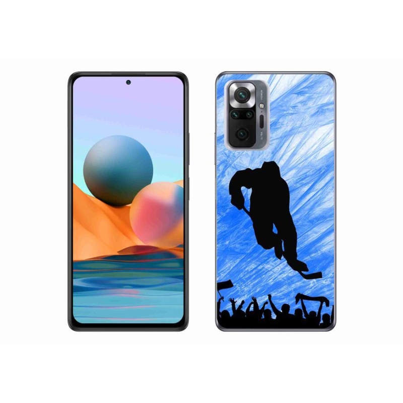 Gél borítás mmCase a Xiaomi Redmi Note 10 Pro-hoz - hokijátékos