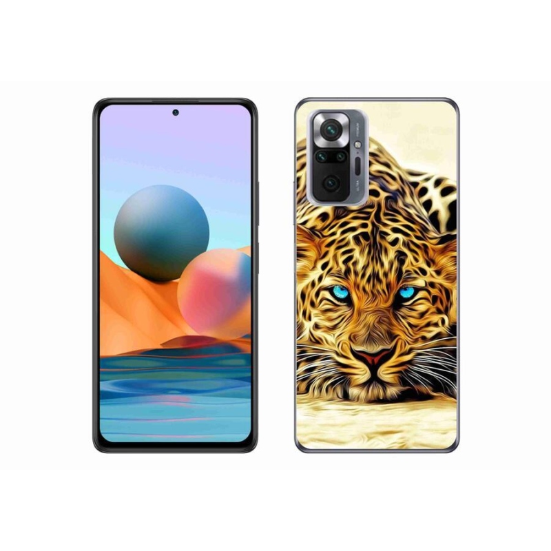 Gél borítás mmCase a Xiaomi Redmi Note 10 Pro számára - rajzfilm tigris