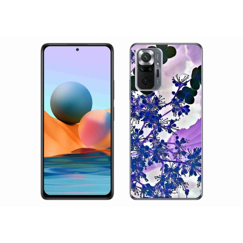 Gél borítás mmCase a Xiaomi Redmi Note 10 Pro készülékhez - hortenzia virág