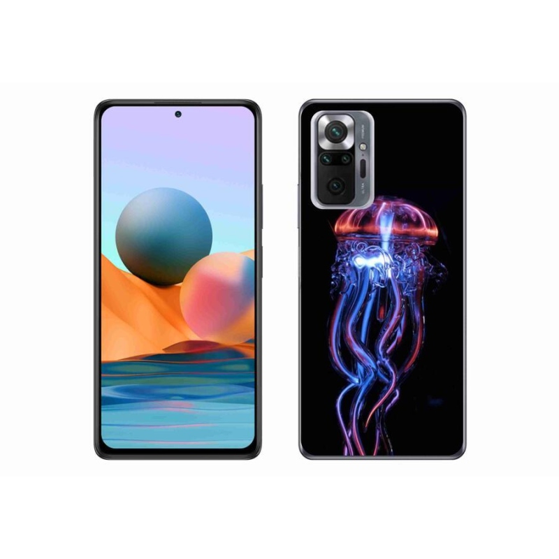 Gél borítás mmCase a Xiaomi Redmi Note 10 Pro készülékhez - medúza