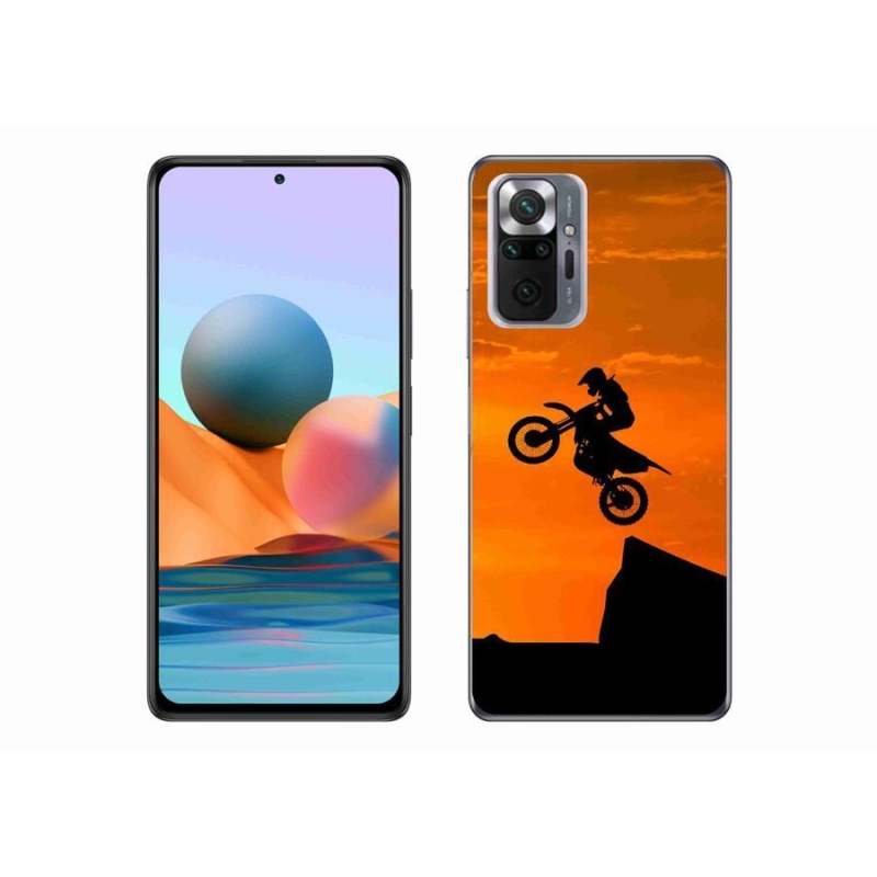 Gél borítás mmCase a Xiaomi Redmi Note 10 Pro készülékhez - motocross