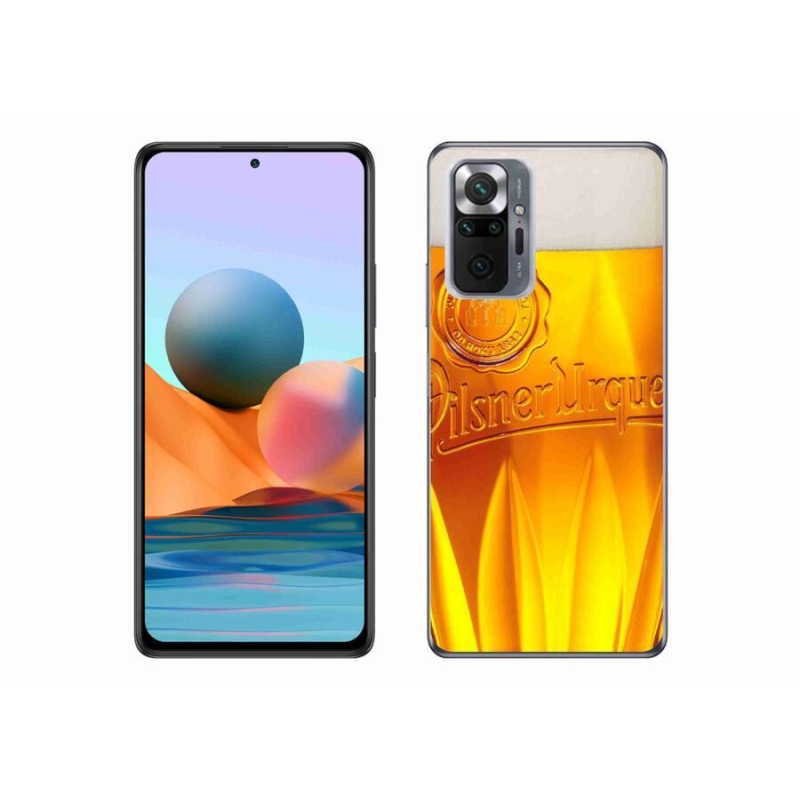 Gél borítás mmCase a Xiaomi Redmi Note 10 Pro számára - sör