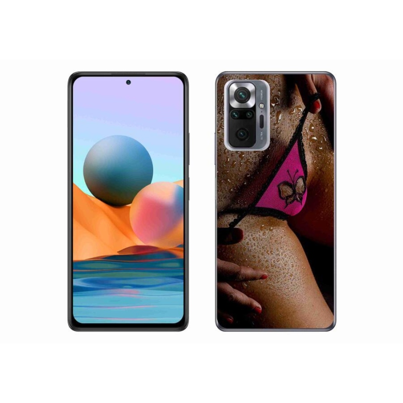 Gél borítás mmCase a Xiaomi Redmi Note 10 Pro-hoz - szexi nő