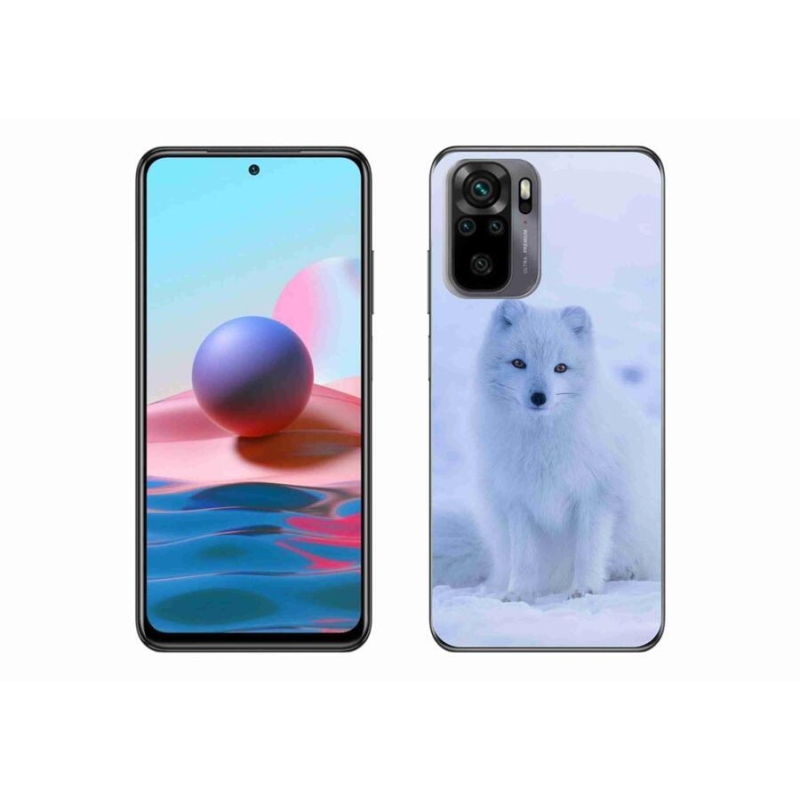Gél borítás mmCase a Xiaomi Redmi Note 10S-hez - polár róka