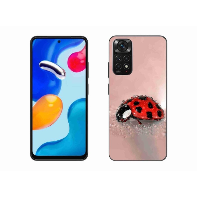 Gél borítás mmCase a Xiaomi Redmi Note 11 4G-hez - katicabogár