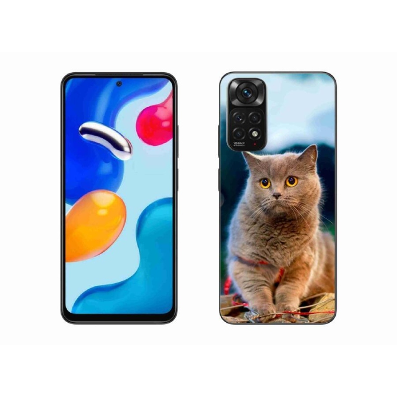 Gél borítás mmCase a Xiaomi Redmi Note 11 4G-hez - brit kék 2