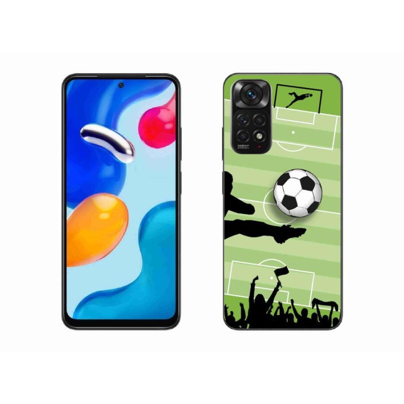 Gél borítás mmCase a Xiaomi Redmi Note 11 4G - futball 3