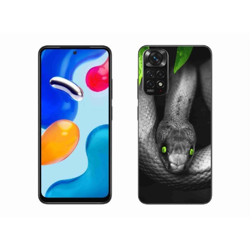 Gél borítás mmCase a Xiaomi Redmi Note 11 4G - kígyóhoz