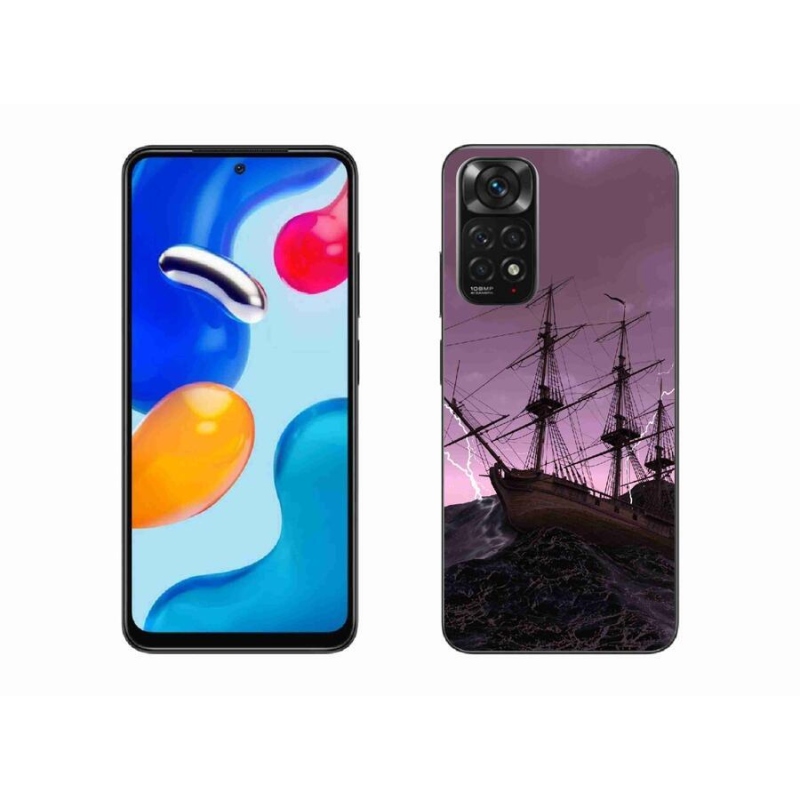 Gél borítás mmCase a Xiaomi Redmi Note 11 4G-hez - hajó a viharban
