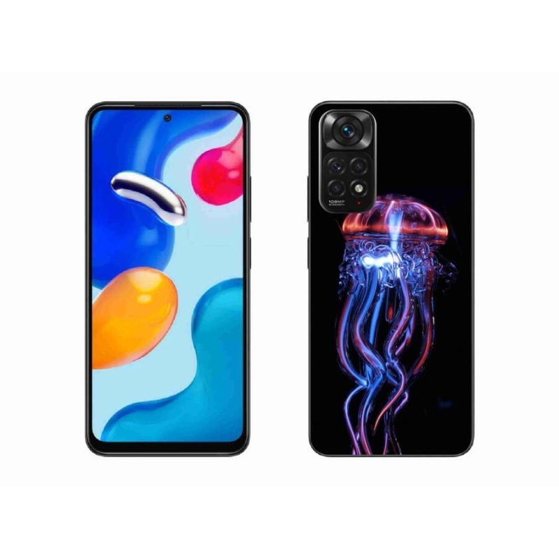 Gél borítás mmCase a Xiaomi Redmi Note 11 4G-hez - medúza