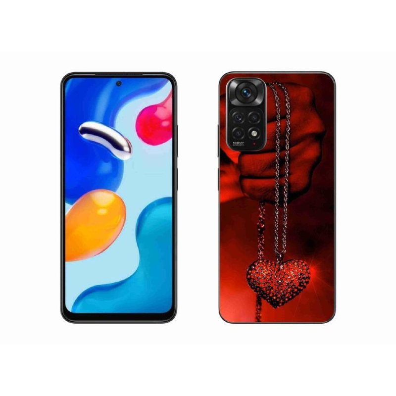 Gél borítás mmCase a Xiaomi Redmi Note 11 4G-hez - nyaklánc
