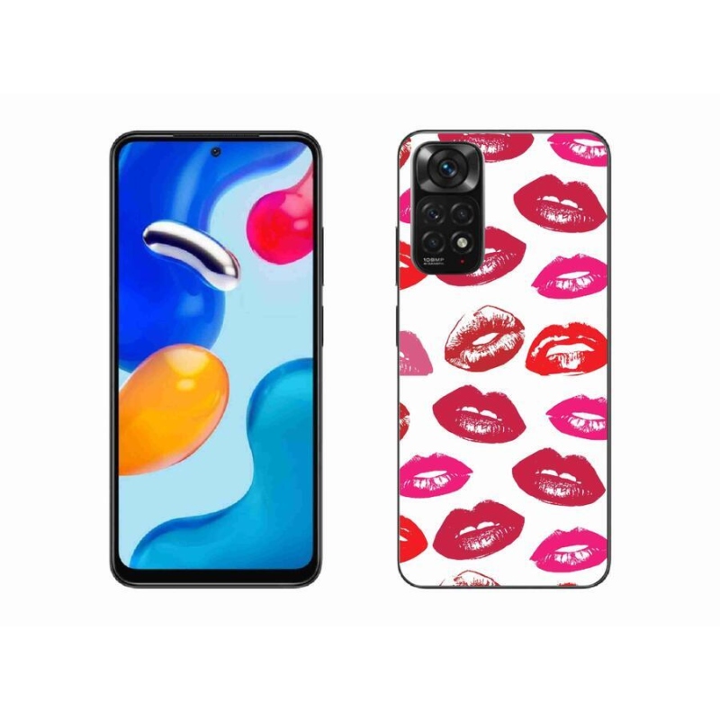 Gél borítás mmCase a Xiaomi Redmi Note 11 4G-hez - ajkak
