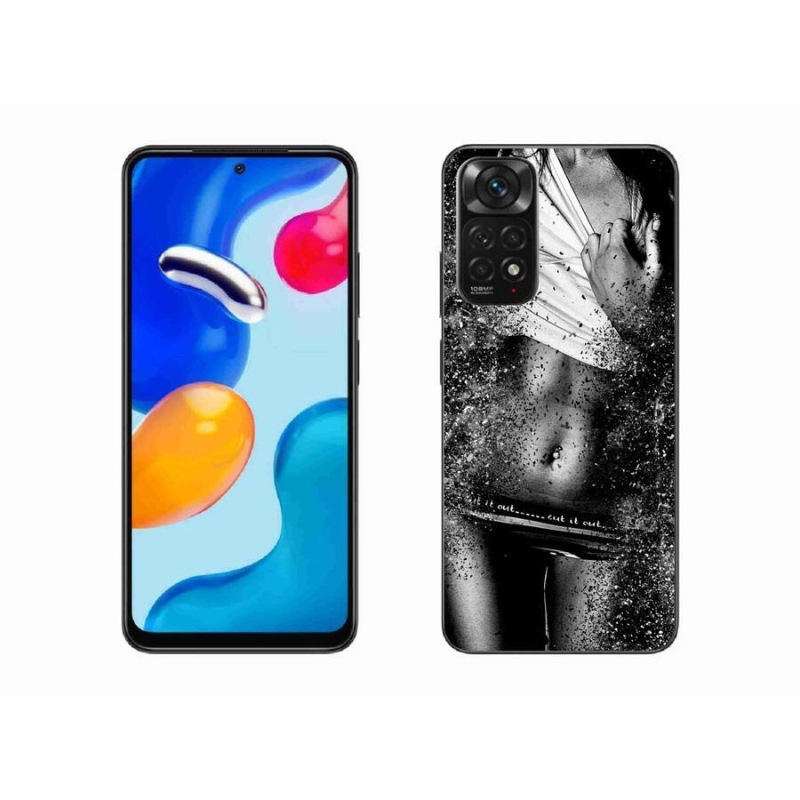 Gél borítás mmCase a Xiaomi Redmi Note 11 4G-hez - szexi nő 1