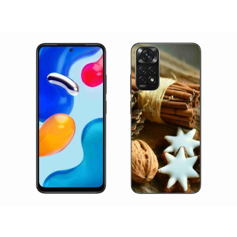 Gél borítás mmCase a Xiaomi Redmi Note 11 4G-hez - fahéj és mézeskalács
