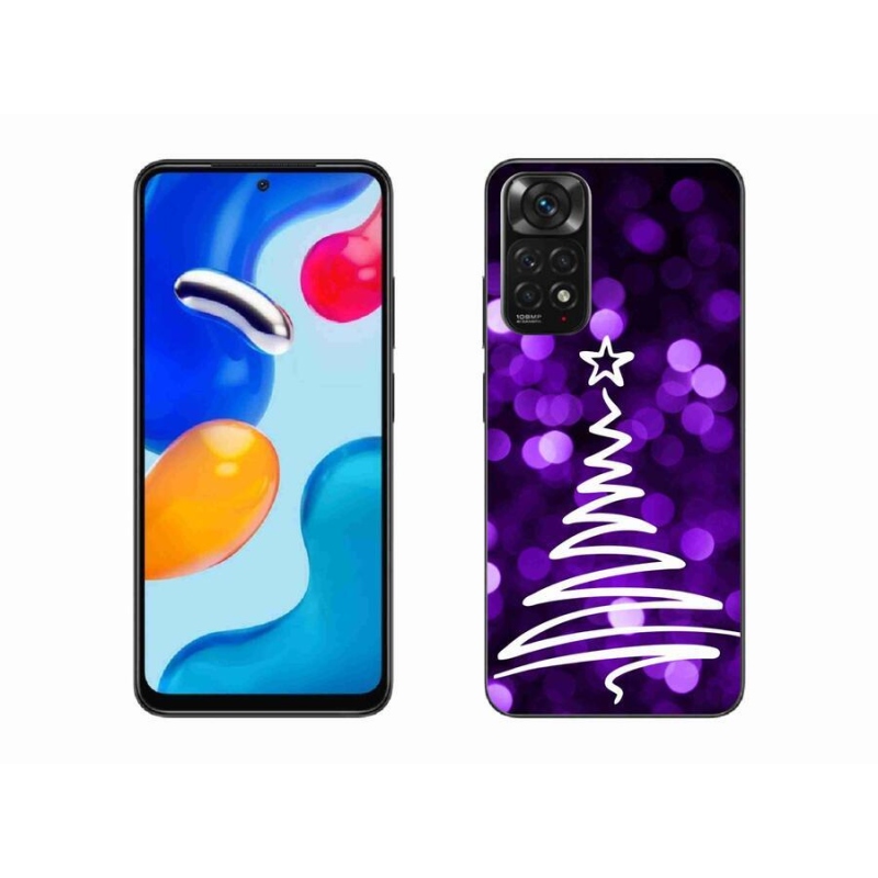 Gél borítás mmCase a Xiaomi Redmi Note 11 4G-hez - fa