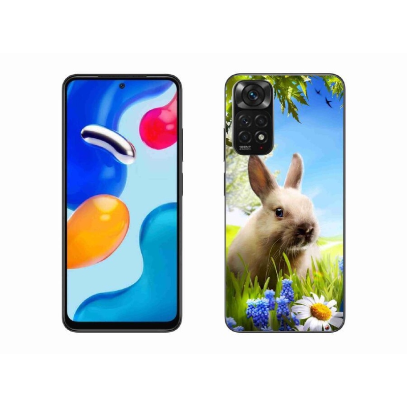 Gél borítás mmCase a Xiaomi Redmi Note 11 4G-hez - nyuszi