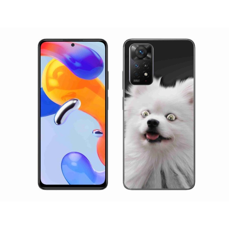 Gél borítás mmCase a Xiaomi Redmi Note 11 Pro 4G/5G számára - fehér tipp